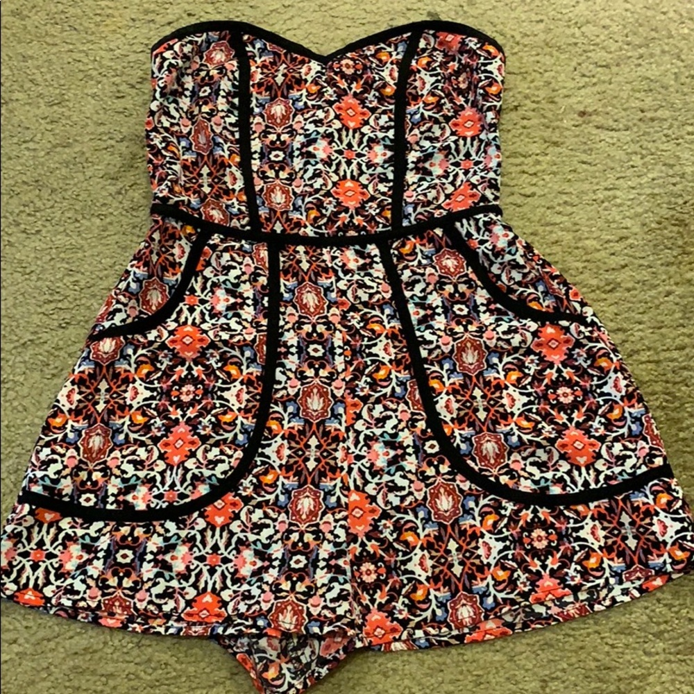 Floral romper